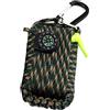 Huaanlonguk Kit di Sopravvivenza di Emergenza, 29 in 1 Paracord Grenade Mini Kit di Pronto Soccorso Whistle Fire Starter Set (Verde Mimetico)