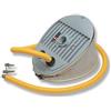 SCOPREGA Pompa a pedale BRAVO 10 per ogni tipo di gonfiabile. Gonfiatore manuale a doppia camera per gommoni, canotti, materassini, giocattoli gonfiabili, kayaks, SUP