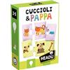 Headu Cuccioli & Pappa Un Gioco Di Logica Per I Più Piccoli It20058 Gioco Educativo Per Bambini 2-4 Anni Made In Italy