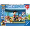 Ravensburger - Puzzle Paw Patrol B, Idea Regalo per Bambini 4+ Anni, Gioco Educativo e Stimolante, 2 Puzzle da 24 Pezzi, 26x18 cm