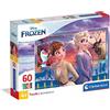 Clementoni Disney, Italia Clementoni-26056-Supercolor Frozen 2-60 pezzi, puzzle bambini, Multicolore, 26056