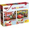 Liscianigiochi - Disney Puzzle Supermaxi 2 x 12 Cars Puzzle per Bambini, 86559