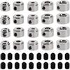 VGOL 20pcs RC Aereo Aereo Atterraggio Ruota Ruota Arresto Collare Rame Placcato M2 M2.5 M3 M4 M5 Landing Gear Stopper RC Airplane Ricambio Accessori