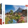 Trefl 2000 Elementi, qualità Premium, per Adulti e Bambini dai 12 Anni Puzzle Estate sulle Alpi, Colore, TRF27089
