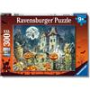 Ravensburger - Puzzle XXL Halloween | Puzzle 9 Anni In Su | Puzzle Bambini Da 300 Pezzi In Regalo | Regalo Bambino 9 Anni 49 X 36 Cm | Puzzles Ravensburger