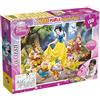 Liscianigiochi Lisciani Giochi- Biancaneve Princess Disney Puzzle Supermaxi 150, Snow White, Multicolore, 46751