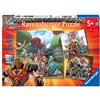Ravensburger Gormiti Puzzle, 3 x 49 Pezzi, 05016