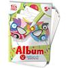 Sabbiarelli Sand-it For Fun - Album Le Maschere - 4 Cartoncini Adesivi A5 per Sand Art con 4 Mascherine con Elastici | SABBIA COLORATA NON INCLUSA | Lavoretti di Carnevale per Bambini 5-12 anni
