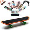 QINIFIFY Skateboard da Dito, 5 Pack Mini Fingerboard Giocattolo Deck Truck Finger Board Skate Park Boy Bambini Regalo per Bambini (Modello Casuale)