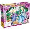 Liscianigiochi Lisciani Giochi Disney Puzzle Supermaxi 150, Cinderella