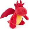 Zappi Co Giocattolo di Peluche Morbido e coccoloso per Bambini - Compagno Perfetto per Bambini e Neonati (12-15 cm) (Drago)