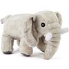 Zappi Co Giocattolo di peluche morbido e coccoloso per bambini - Compagno perfetto per bambini e neonati (12-15 cm) (Elefante)