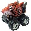 Wild Zoomies - Tigre di Deluxebase. Monster truck a frizione con fantastico motociclista animale, ottimo giocattolo a tema tigre per ragazzi e ragazze