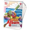 Sabbiarelli Sand-it For Fun - Album Il Mare - 5 Disegni Adesivi A5 per Sand Art | SABBIA COLORATA NON INCLUSA | Lavoretti Creativi per Bambini 5-6-7-8-9-10-11-12 anni