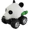 Wild Zoomies - Panda di Deluxebase. Monster truck a frizione con fantastico motociclista animale, ottimo giocattolo a tema panda per ragazzi e ragazze