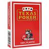 Modiano 300546 carte texas poker jumbo pvc rosso