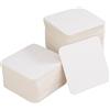 Folia 2326 - Coaster (sottobicchieri), angolari, 9,3 x 9,3 cm, 100 Pezzi