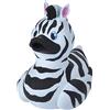 Wild Republic Rubber Duck Zebra, Papera Di Gomma, Papera Giocattolo, Regalo Per Bambino, Bambini Ed Adulti, 10 cm