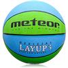 meteor Pallone Basket Palla da Basketball - Dimensione Bambini Giovani Ideale per Allenamento e Divertimento - Gonfiabili Pallacanestro Mini con Superficie Antiscivolo Layup
