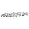 Alomejor 50/100 pezzi Anelli Split da Pesca Anelli in Acciaio Inox Attrezzatura da Pesca a Doppio Cerchio, con Connettore ad Anello Diviso per Pesca (A-5#)