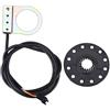 Yosoo Health Gear Power Pedal Assist Sensor, 12 magneti PAS System Speed Sensor per Bici elettrica Mountain