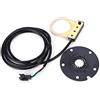 MAGT Pedale Biciclette Assistente del Sensore, 5 Magneti in Acciaio PAS Diametro 6,5 cm per Bicicletta Elettrica