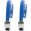 Zefal ZF 516 D Cinghietti in Cuoio, Unisex - Adulto, Blu, S