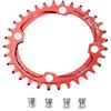 UPANBIKE Bici Bicicletta Stretto Ampia Forma Ovale Singola Corona BCD 104mm 32T 34T 36T