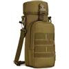 Huntvp Borsa per Borraccia Molle Militare Tattico Borsa Tracolla Porta Bottiglia Custodia Borraccia per Sport Outdoor Ciclismo Trekking Campeggio Escursionismo