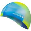 Aqua Speed Bunt Cuffia di Bagno + Piccolo Asciugamano in Microfibra | Colorato | Silicone | Cappellino di Nuoto | 16. colorato / 64