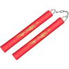 Fayscingo Schiuma Nunchuakus Pratica di Sicurezza Imbottita Nunchucks di Arti Marziali Nunchaku per Bambini Adulti e Principianti (Blu)