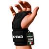 Roar - Guanti Crossfit in pelle sintetica Paracalli per Palestra, Sollevamento Pesi, Ginnastica, Calisthenics, Bodybuilding, Allenamento fitness, Protezioni Mani, grips (M)