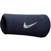 Nike Swoosh - Polsino Doppio, Unisex, N.NN.05.416.OS, Ossidiana/Bianco, Taglia Unica (Uomo)