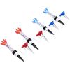 VOBOR Golf Magnet Tee - Set da Golf Magnetico in Plastica Tees, 80 Mm Strumento di Allenamento Riutilizzabile Accessorio Pratica per Golfista, Blu E Rosso, (4 Pezzi)