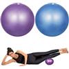 HQdeal 2 pcs Palla per lo Yoga 23 cm Palla Pilates Palla Pilates Piccola per Ginnastica Ritmica, Blu e Viola