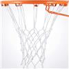 Syhood - Rete da basket di ricambio per tutte le condizioni atmosferiche, adatta a canestri standard per interni ed esterni, 12 passanti, Infradito colorati estivi, con finte perline, 5 Knots