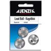 Jenzi Confezione da 3 piombini a sfera, 25 g