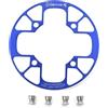 UPANBIKE Montain Bike Chainring Guard 104 BCD Lega di Alluminio Anello Protezione Copertura per 32~34T 36~38T 40~42T Pignoni Corona (32T-34T, Nero)