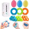 AUTUWT set per allenamento delle mani e delle dita | con palline per la presa, per arrampicata, esercizi di rafforzamento, 9 pezzi