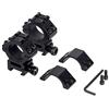 FOCUHUNTER Profilo Medio 1 Montaggio per Fucile - 30mm/25.4mm Fucile Anello Adapter Weaver/Picatinny Rail (20mm)