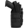 ACEXIER Universal Tactical Molle Pistola Fondina Pistola Fondina Pistola Regolabile per 9mm G 1911 G 17 18 19 26 34, Ruger LCP, Beretta
