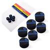 CUESOUL 6 Pezzi Strato Maiale Snooker Cue Tips