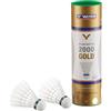 Victor - Shuttle 2000, Volani di nylon, set da 6, ,Rosso / Bianco