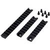 FOCUHUNTER Picatinny Rail Rail Tactical G36 Sistema di binari Picatinny Lungo 3 Pezzi Accessori per la Caccia all'aperto 20mm Rail Set Picatinny Grado Militare Alluminio aerospaziale