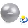 MAXDIRECT MAXYOGA® Palla per Esercizi Anti-Scoppio per Yoga, Equilibrio, Fitness, Allenamento, Palla Anti-Esplosione da 65 cm, Inclusa Pompa d'Aria.