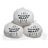 Power Beast 3x Magnesite Esfera 60 Gr, Palla di Calcare, Palla Gesso, Magnesite Ball, Chalk Ball, Pallina Magnesite, Cross Training Grip, sollevamento pesi, arrampicata,Paddle, PoleDance