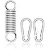 everlar® Anti Shock molla del sacco da punzonatura con 2 moschettoni I Qualità Made in EU I perfetto accessori per Sacco da punzonatura e del sospensione del sacchetto di sabbia I 130 kg