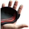 MACCIAVELLI® - Grip Pad da Fitness per Calisthenics, Crosstraining, Sollevamento Pesi e freeletics - L'Alternativa Numero Uno ai Guanti da Fitness e ai guantini paracalli (Medium, Rosso | Nero)