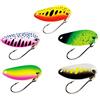 FISHN Trout Spoon Set - Gallo, Peso: 2g, Lunghezza: 2,8cm, Esca per trote, Cucchiaini per trote (5 Pezzi)