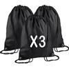 CLOTHING sacca zaino sportivo impermeabile borsa zainetto in nylon con angoli rinforzati per scuola scarpe piscina palestra sport adulto bambino Lyon Team WGF (Camouflage Militare Neutro)